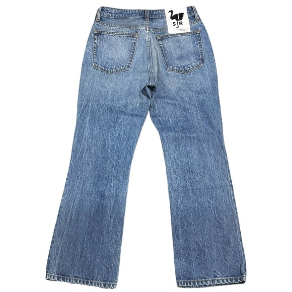 Sandrine Rose X Free People medium wash new size 26 button fly jeans. - Picture 2 of 8